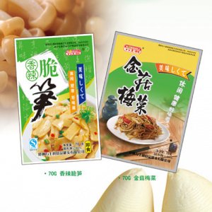 万士利香辣脆笋