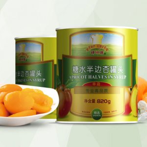 棒师傅糖水半边杏罐头