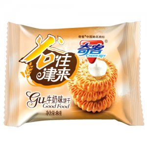奇客牛奶味饼干