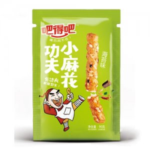 吧得吧功夫小麻花海苔味90克