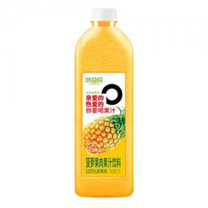 味益纯菠萝果肉果汁1.25L