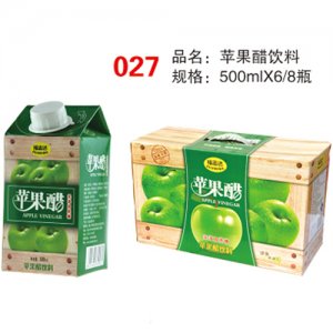 福志达苹果醋饮料500mlX6