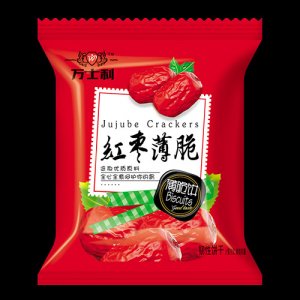 万士利红枣薄脆饼干