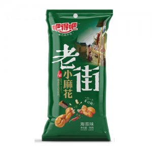 吧得吧老街小麻花海苔味68克