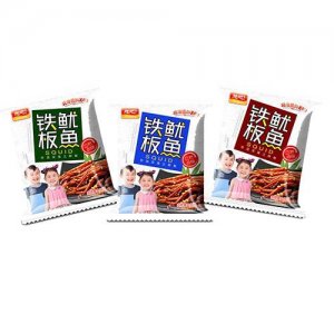 想吧铁板鱿鱼自然味膨化食品散称