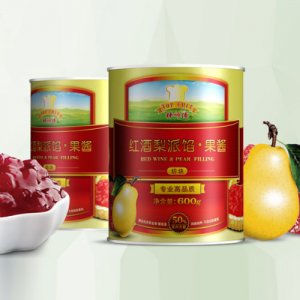棒师傅红酒梨派馅·果酱