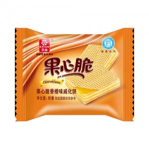 奇客片果心脆香橙威化饼干