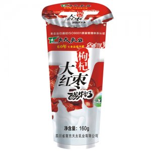 天太枸杞大红枣酸牛奶