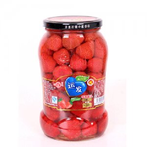 金大地食品草莓罐头