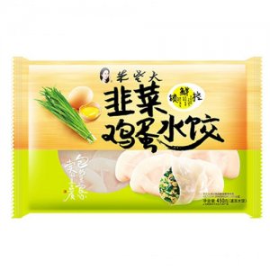 朱老大韭菜鸡蛋水饺450g