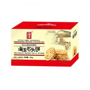 海玉石头饼干原味箱装