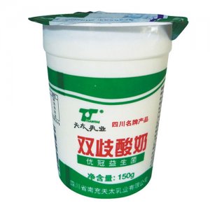 天太双歧酸牛奶