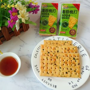 欧也海苔梳打饼干