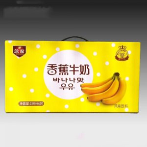 念家香蕉牛奶风味饮料礼盒250mlx20盒