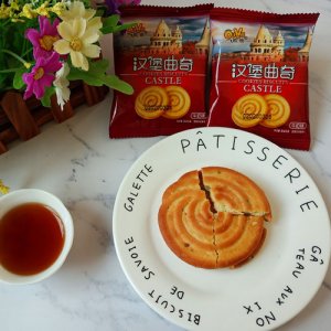 欧也汉堡曲奇牛奶味
