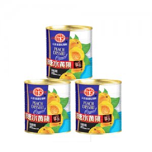 金大地食品糖水黄桃罐头