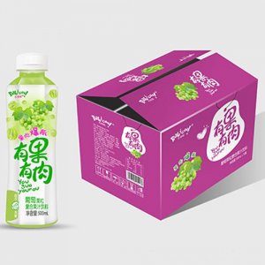 浩明有果有肉葡萄果粒果汁500mlx15