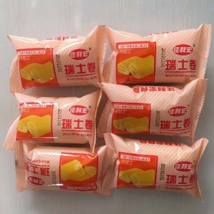 佳利宏瑞士卷橙汁味夹心蛋糕散称