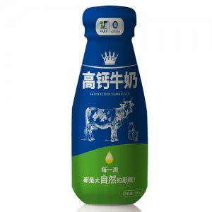 天太高钙牛奶瓶装
