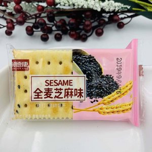 润德康全麦芝麻味发酵饼干