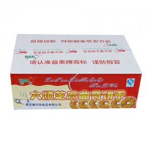 益果六顺芝麻曲奇饼干