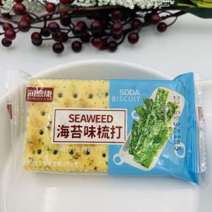 润德康海苔味梳打发酵饼干