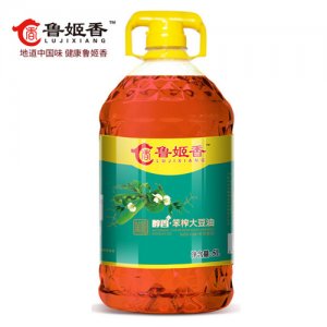 鲁姬香笨榨大豆油5L