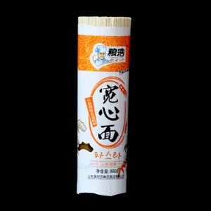 粮浩宽心面900克纸包装