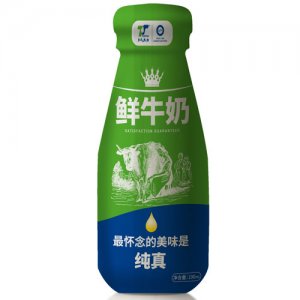 天太鲜牛奶瓶装
