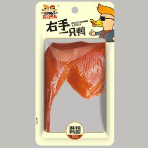 囍力兄弟右手一只鸭麻辣鸭腿100克