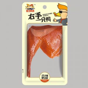 囍力兄弟右手一只鸭香辣鸭腿100克