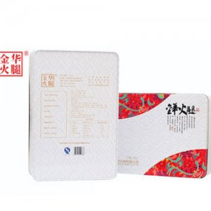 金华火腿上方铁艺礼盒猪肉火腿肉500g