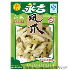 永吉山椒凤爪65克