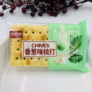 润德康香葱味梳打发酵饼干