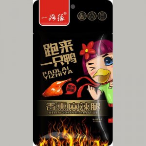 一路缘跑来一只鸭香薰麻辣腿90克
