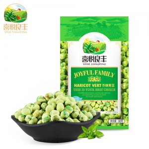 喜悦良丰芥辣青豆80g