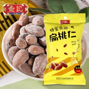 俞记蜂蜜黄油扁桃仁50g