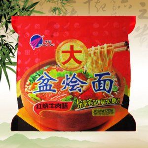 华清大盆烩面红烧牛肉味