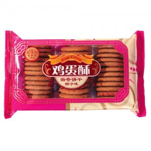 应得利鸡蛋酥曲奇饼干椰子味200克