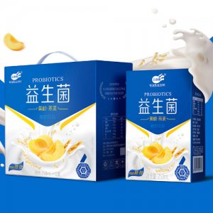 三剑客黄桃燕麦酸奶饮品