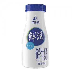 华山牧鲜活鲜牛奶200ml