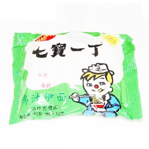 七宝一丁鸡汁伊面袋装