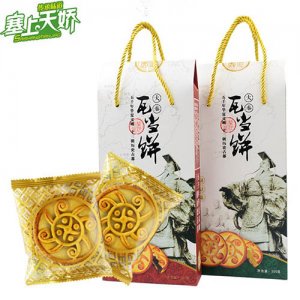 塞上天娇瓦当饼红豆味300g