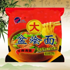 华清大盆烩面牛骨汤味