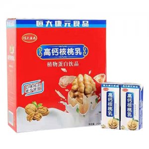恒大康元高钙核桃乳礼盒