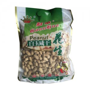 冠华白玉咸干花生750g