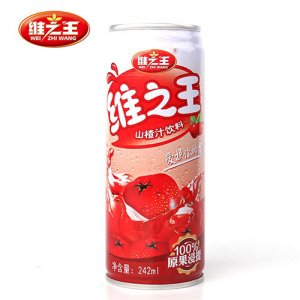 维之王维山楂汁饮料242ml