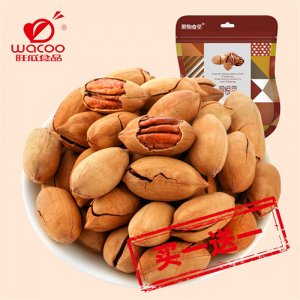 旺瓜食品果物食坚碧根果奶香味105g