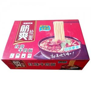 利达多筋爽拉面红烧牛肉面箱装