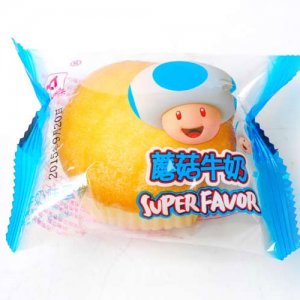 旺杰牛奶味蘑菇蛋糕